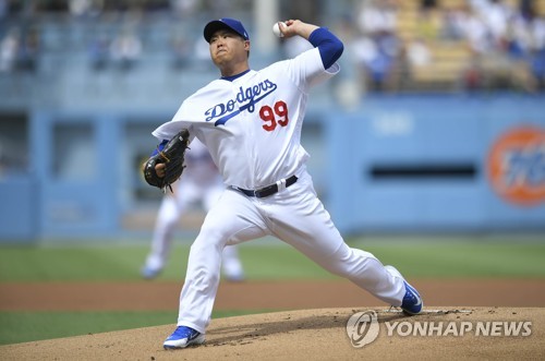 Rockies lose as Hyun-Jin Ryu hits, pitches Dodgers to 100th win