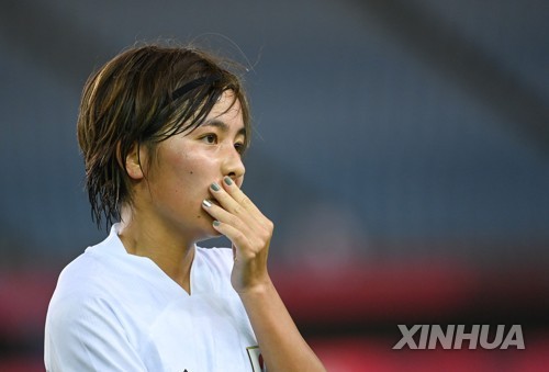 일본 여자축구대표팀 에이스 이와부치 마나.