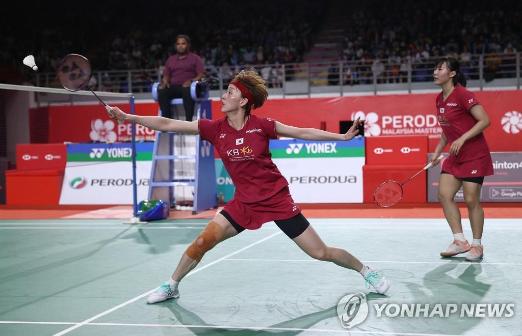 (SP)MALAYSIA-KUALA LUMPUR-BADMINTON-MALAYSIA MASTERS-WOMEN'S DOUBLES