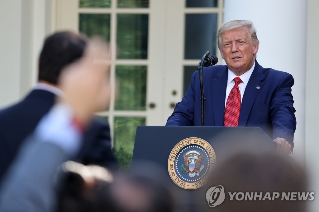 도널드 트럼프 미국 대통령 