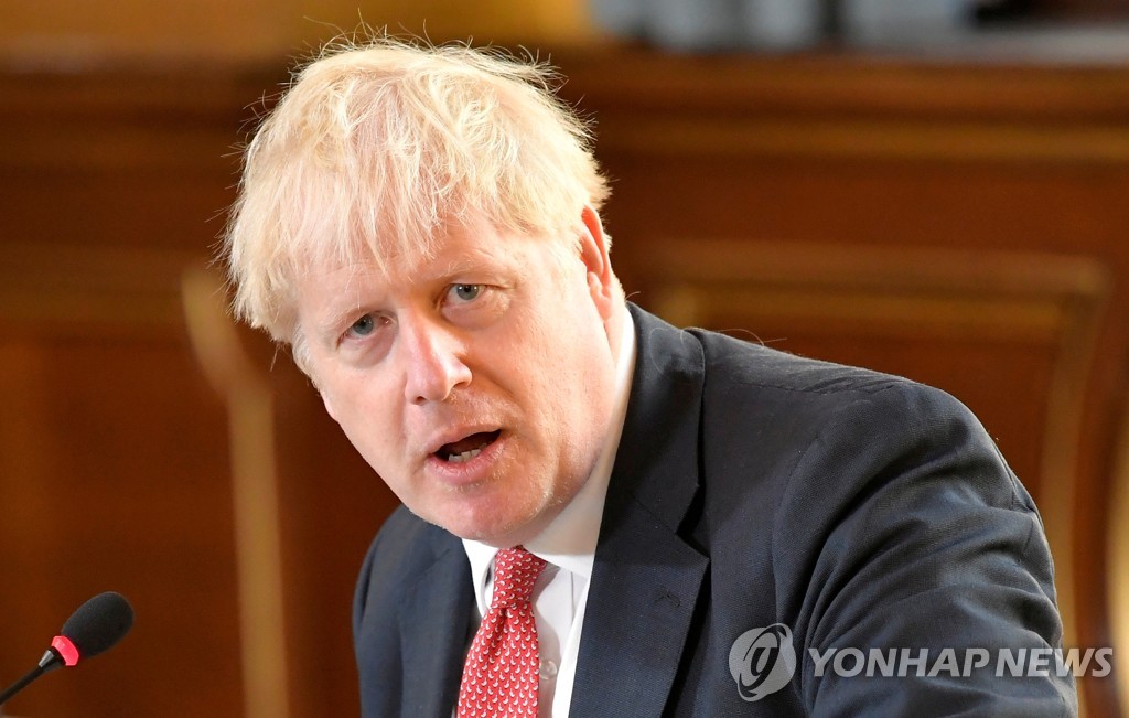 보리스 존슨 영국 총리 [로이터=연합뉴스]