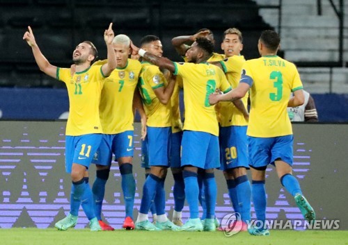 '후반 3골 폭풍' 브라질, 페루 4-0 완파…코파 아메리카 2연승(종합)