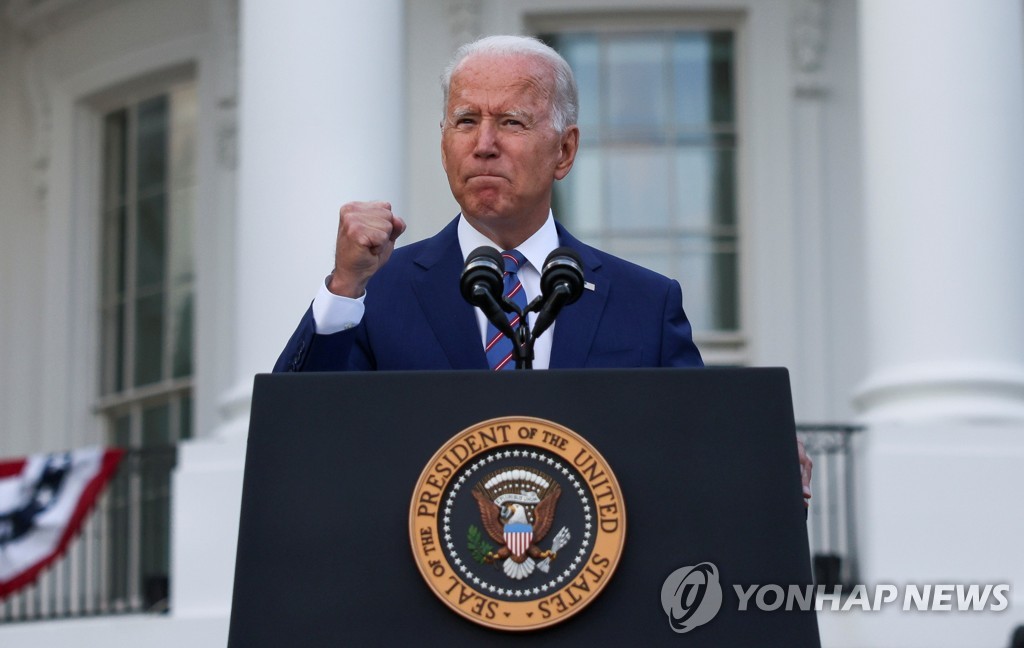 조 바이든 미국 대통령. [로이터=연합뉴스 자료사진]