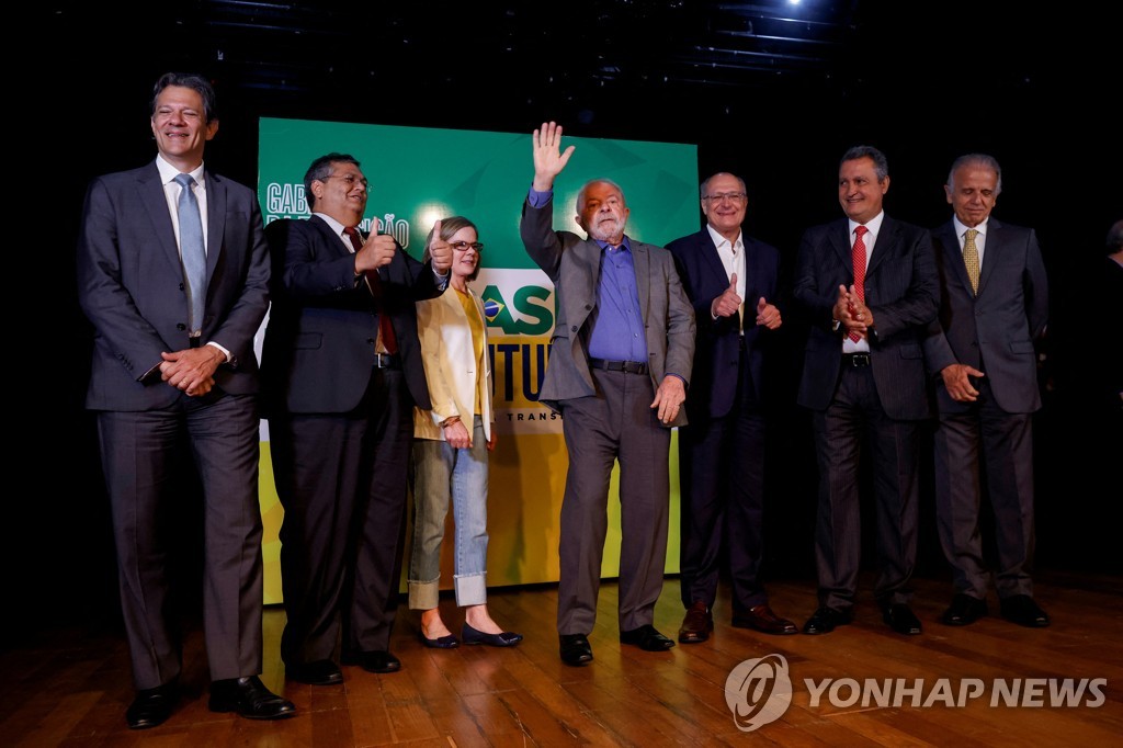 새 정부 조각을 시작한 룰라 브라질 대통령 당선인