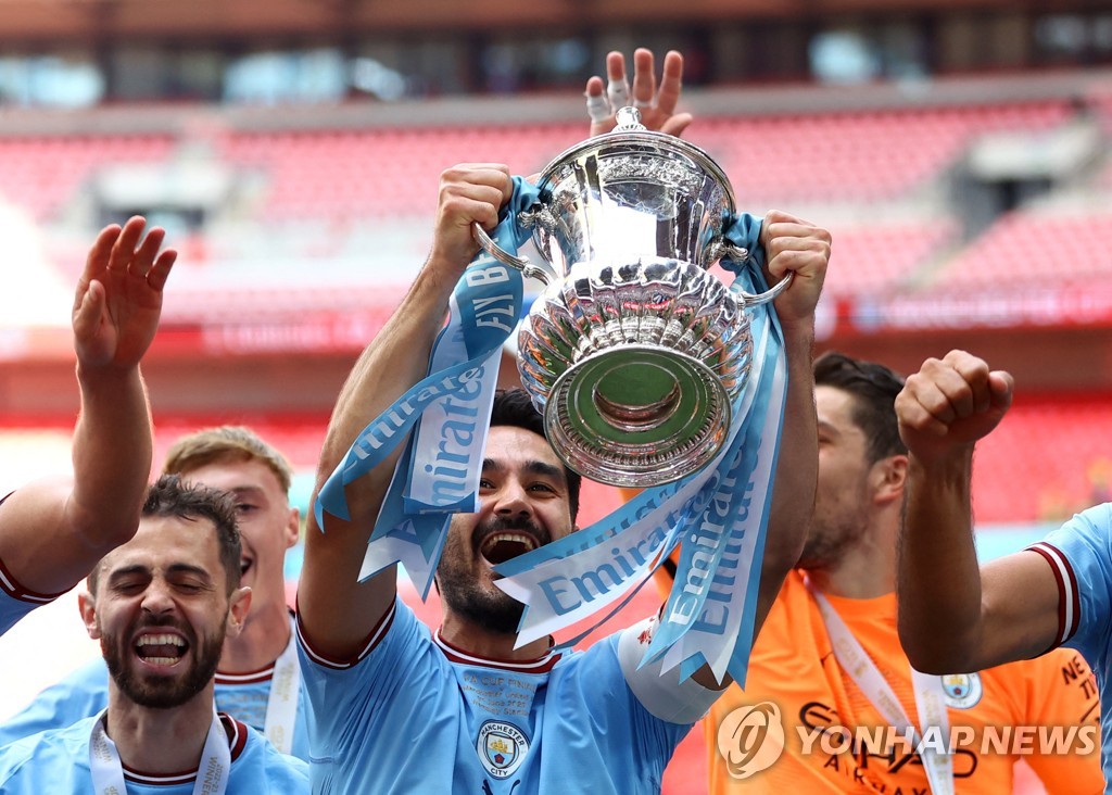 맨시티 맨유 2-1 꺾고 FA컵 우승 트레블까지 UCL 우승만 남아 : 네이버 블로그