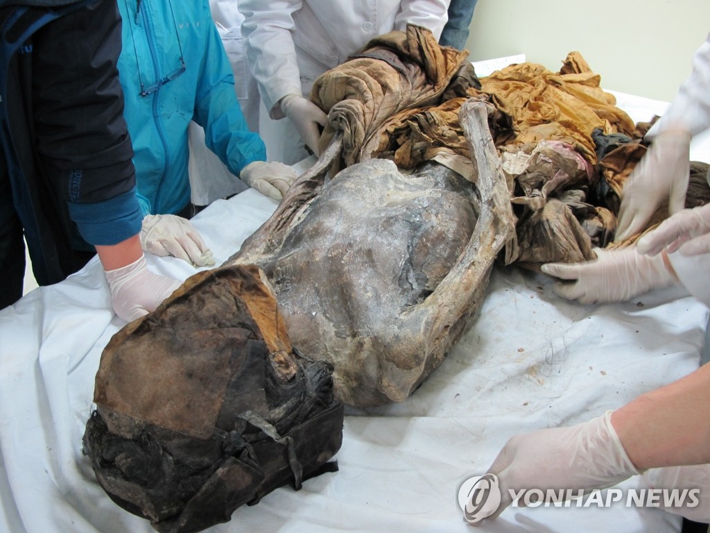1500년대 조선 전기 여성 미라 발굴 | 연합뉴스