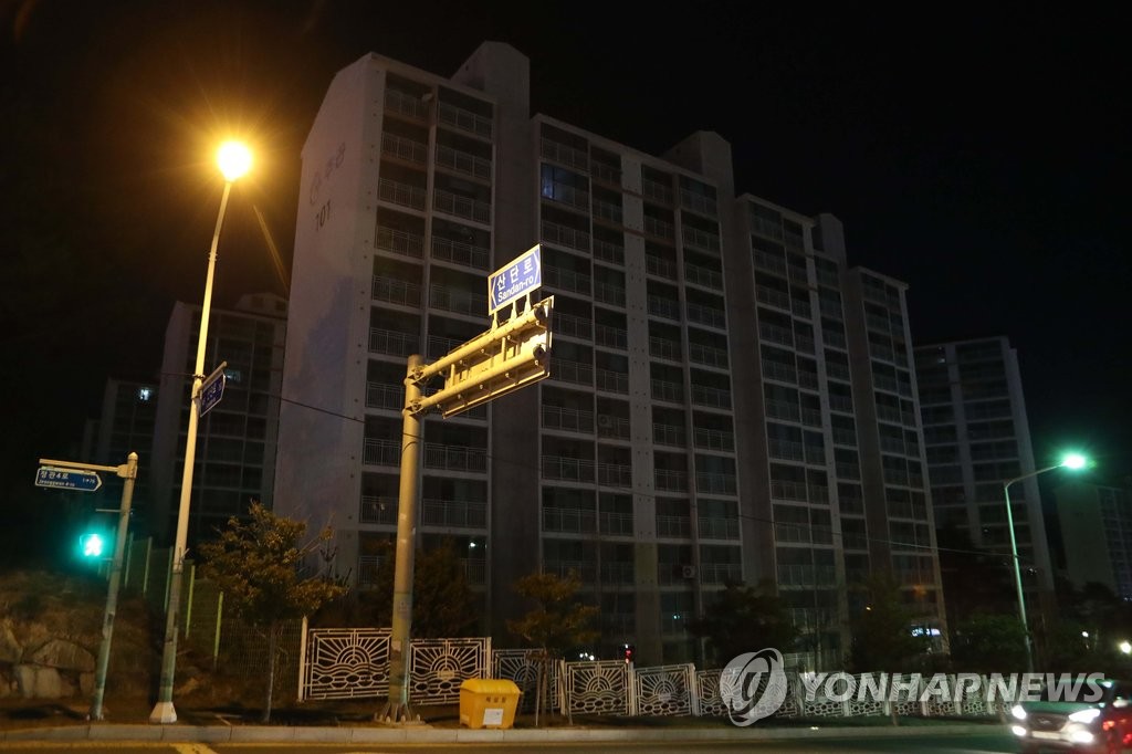 정관 신도시 아파트 정전사고 