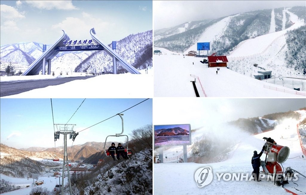朝媒宣传马息岭滑雪场