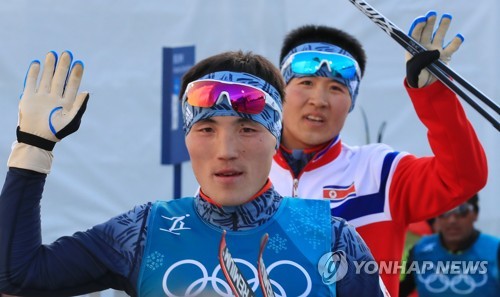[올림픽] 완주한 북한 박일철-한춘경