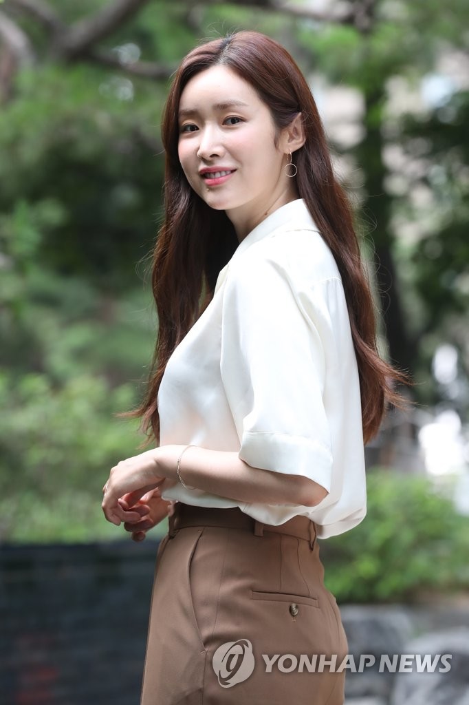 Actress Cha Jung won interview Yonhap News Agency