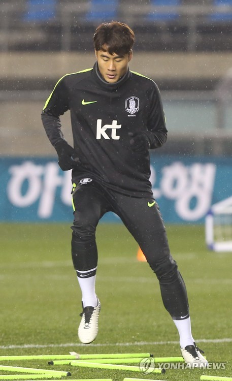 지난해 12월 대표팀 소집 훈련 당시 박지수