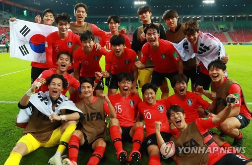 -U20월드컵- 한국, 아르헨 2-1 꺾고 16강 진출