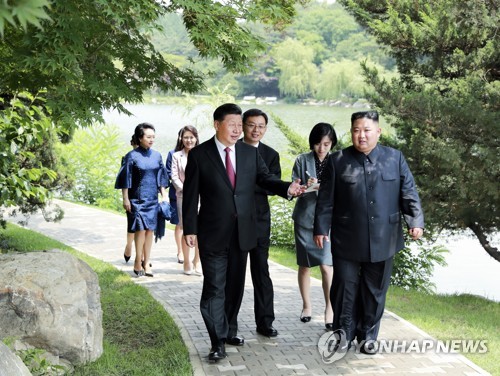 중국 "시진핑 방북, 한반도 정치 대화 프로세스에 새 동력"