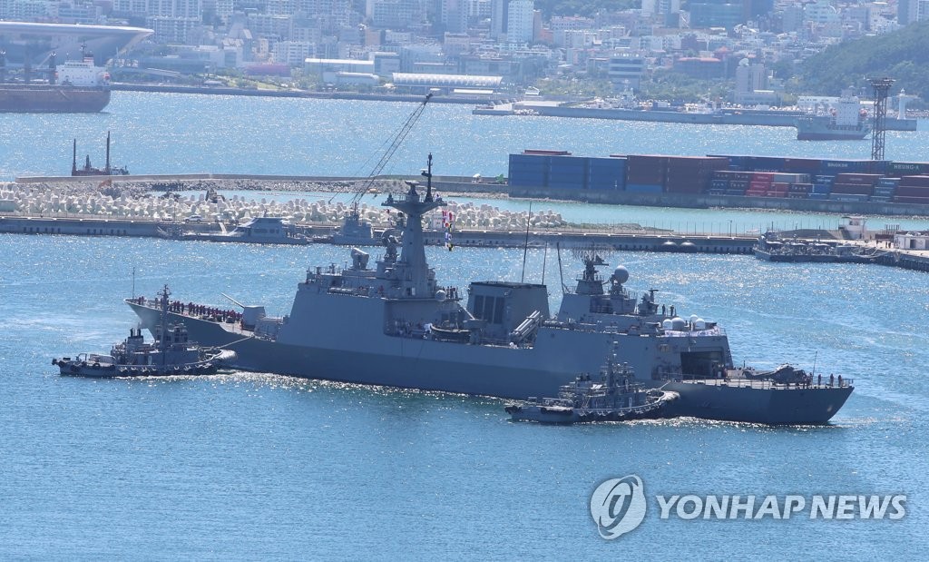 韓国海軍部隊がソマリア沖へ出発　ホルムズ海峡派遣の可能性も
