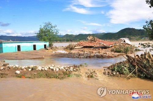 북한, 제13호 태풍 '링링' 피해 발생