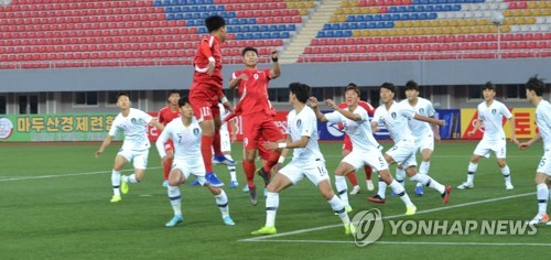 サッカー韓国　北朝鮮と引き分け