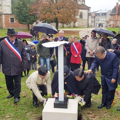 A la mémoire de Coréens