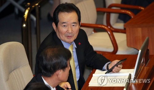 次期首相に指名された丁世均氏（資料写真）=（聯合ニュース）