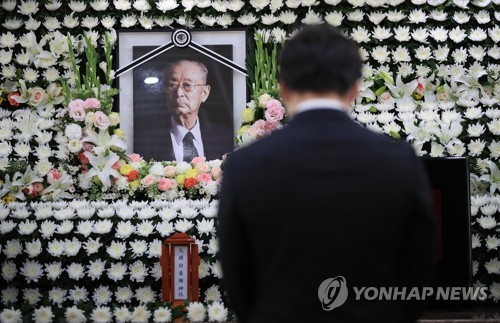 백선엽 장군 빈소 조문