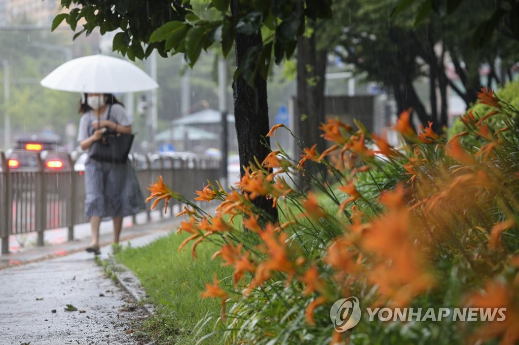 서산 등 충남 3곳 호우주의보…금산에 호우주의보 유지