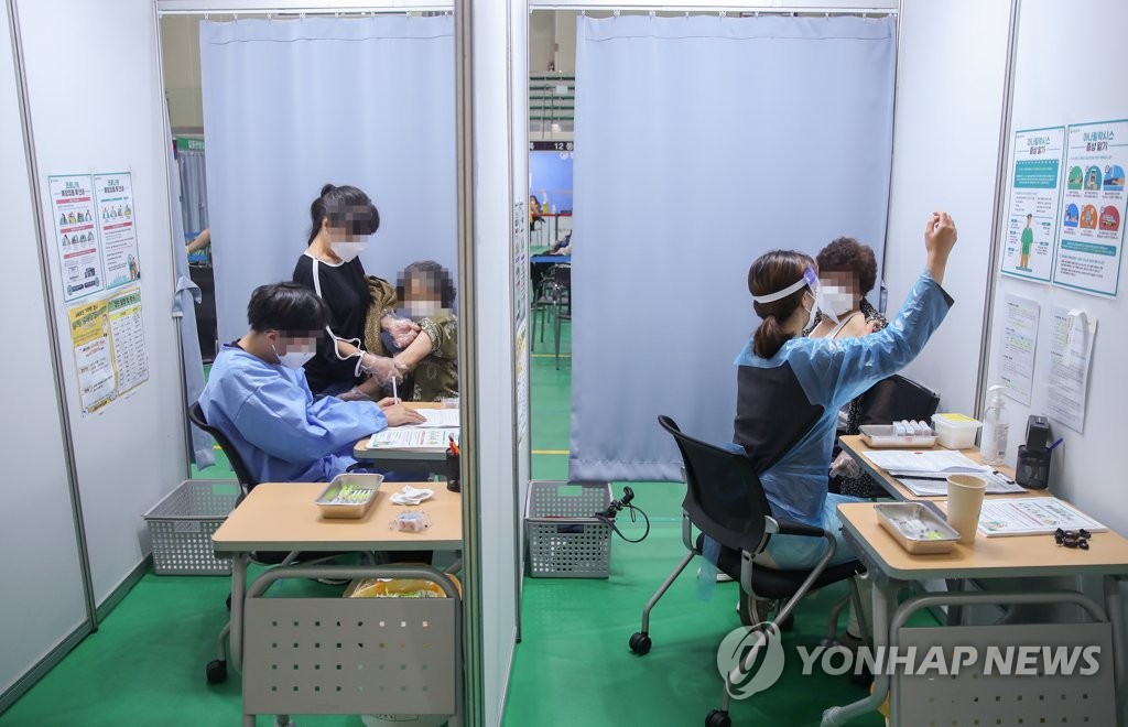新型コロナワクチン接種の様子（資料写真）＝（聯合ニュース）