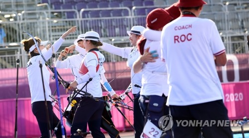韓国アーチェリー女子 団体で五輪９連覇の金字塔 聯合ニュース