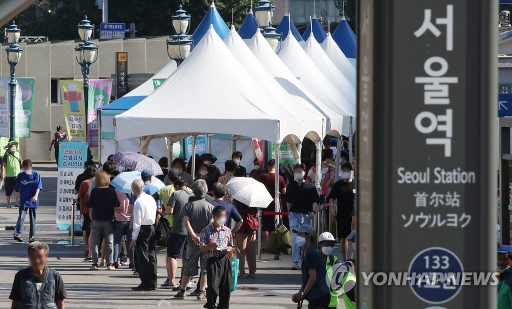 韓国の新規コロナ感染者　日曜発表では最多の１７２９人