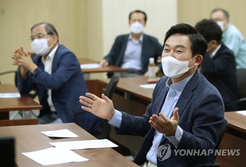 원희룡, 노동개혁 토론회 참석