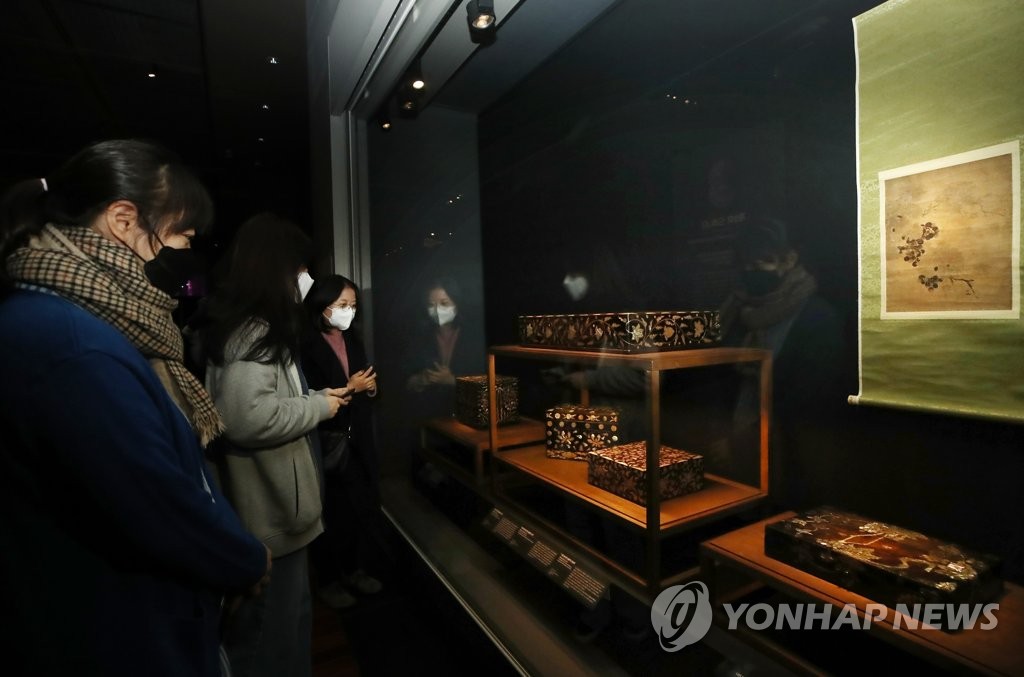 우리나라 나전칠기의 대표작들