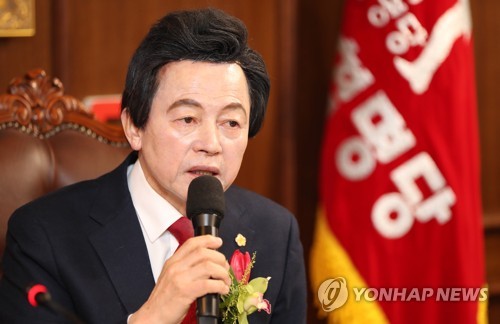 국가혁명당 허경영 대선후보 신년 기자회견