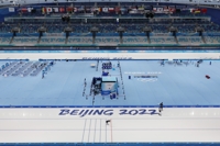 [올림픽] 베이징 입성한 빙속 대표팀, 지상 훈련으로 스타트