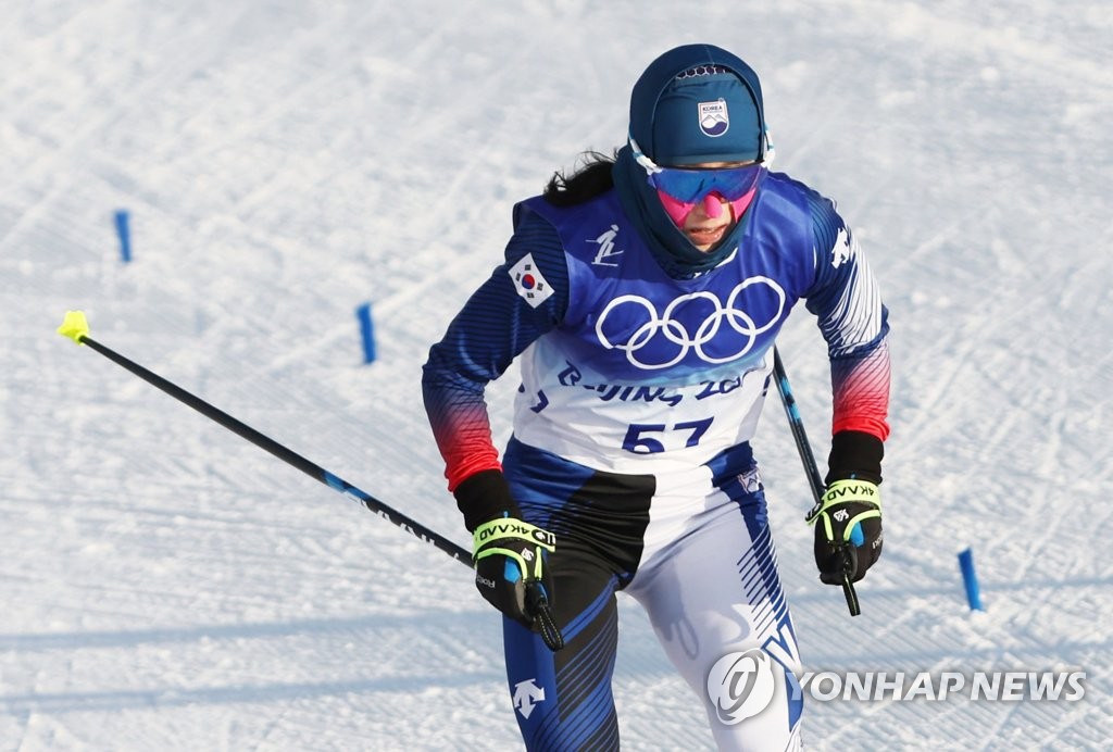 (Olympics) Six-time Olympian Lee Chae-won finishes 61st in cross ...