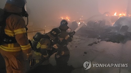 대구 섬유공장 기계에 불…4시간만에 진화(종합2보)