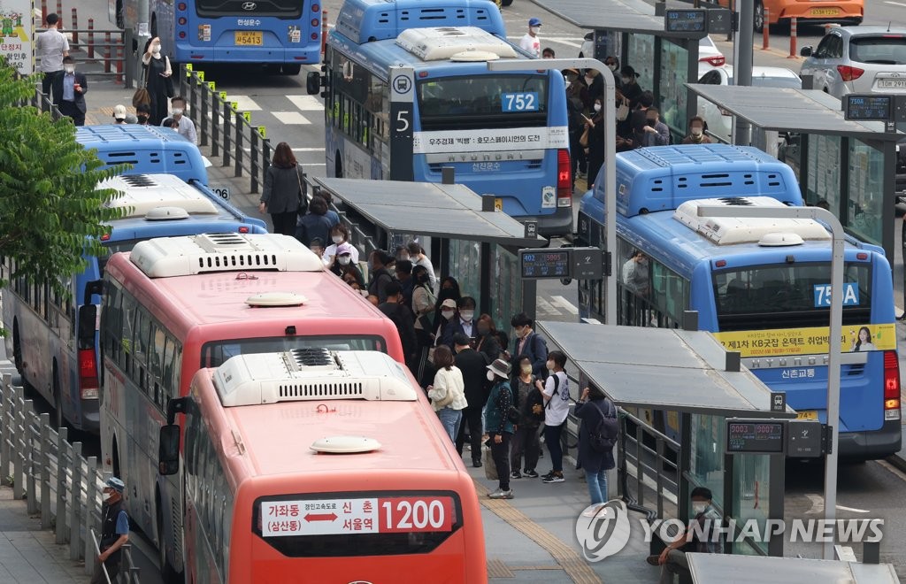 ソウル公共交通の１日利用客　１千万人回復