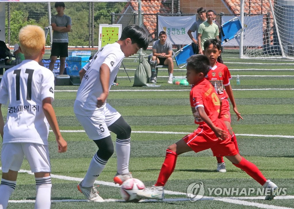 춘천시 '국제 유소년 친선축구대회' 4일 개막…4개국 12팀 참가