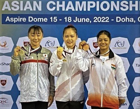 체조 간판 여서정, 아시아선수권대회 여자 도마 금메달