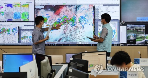 충북 모레까지 최대 300㎜ 비…내일 새벽 호우 예비특보
