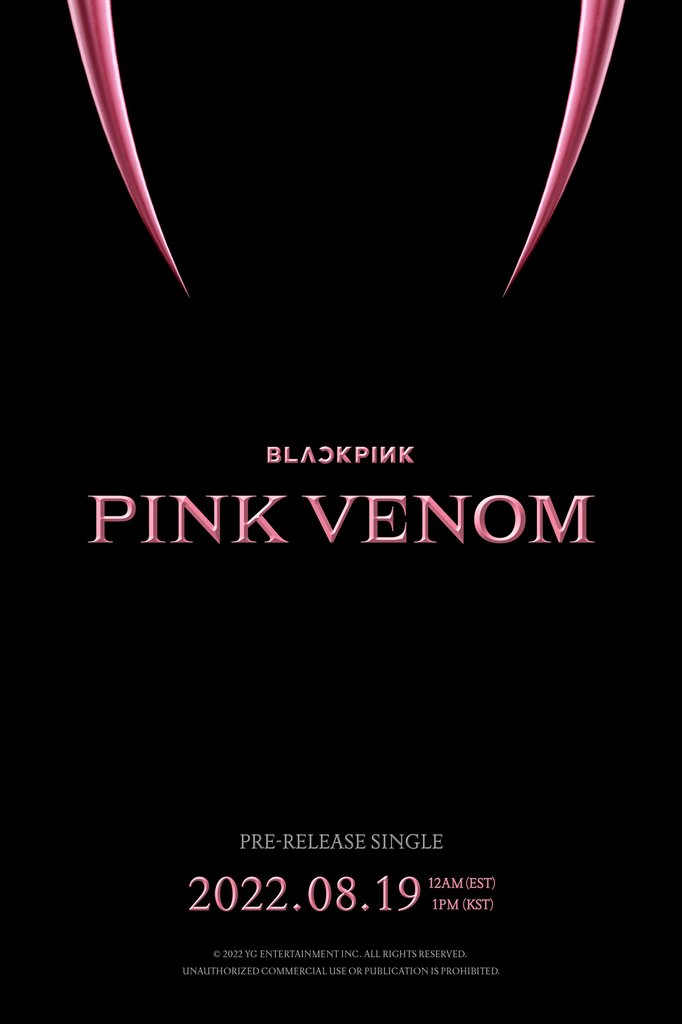 «Pink Venom» de Blackpink