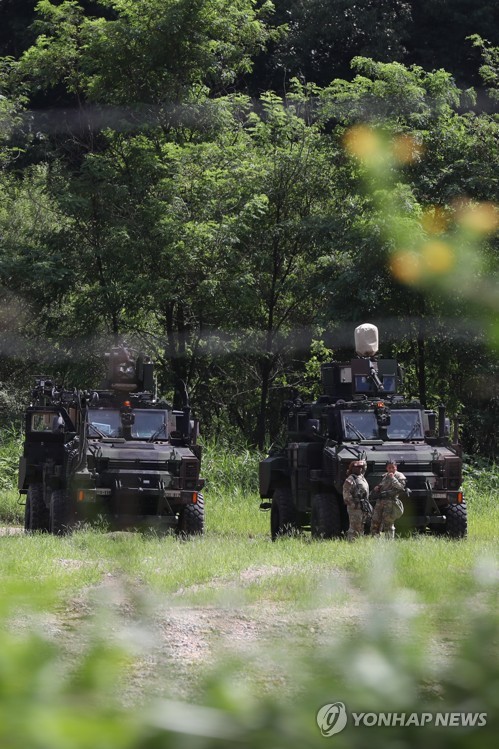 S. Korea-U.S. preparatory military drills before field exercise