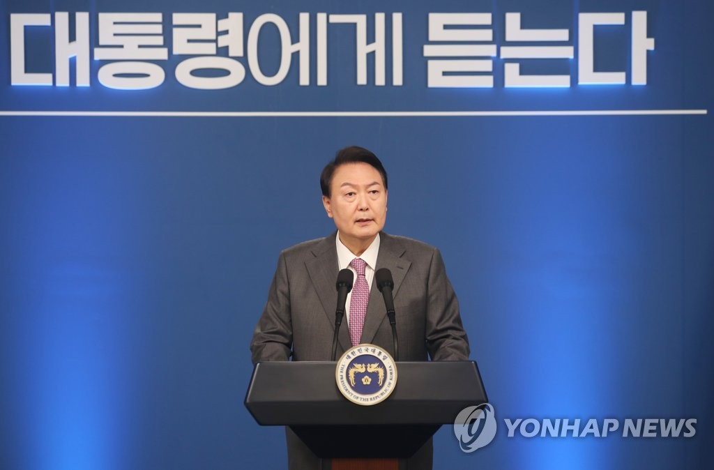 الرئيس يون يقول إنه سيدعم تطبيع العلاقات بين بيونغ يانغ وواشنطن في حال أوقفت بيونغ يانغ برنامجها النووي - 1