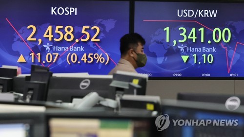원/달러 환율, 한은 금통위 앞두고 1,340원대 초반 등락