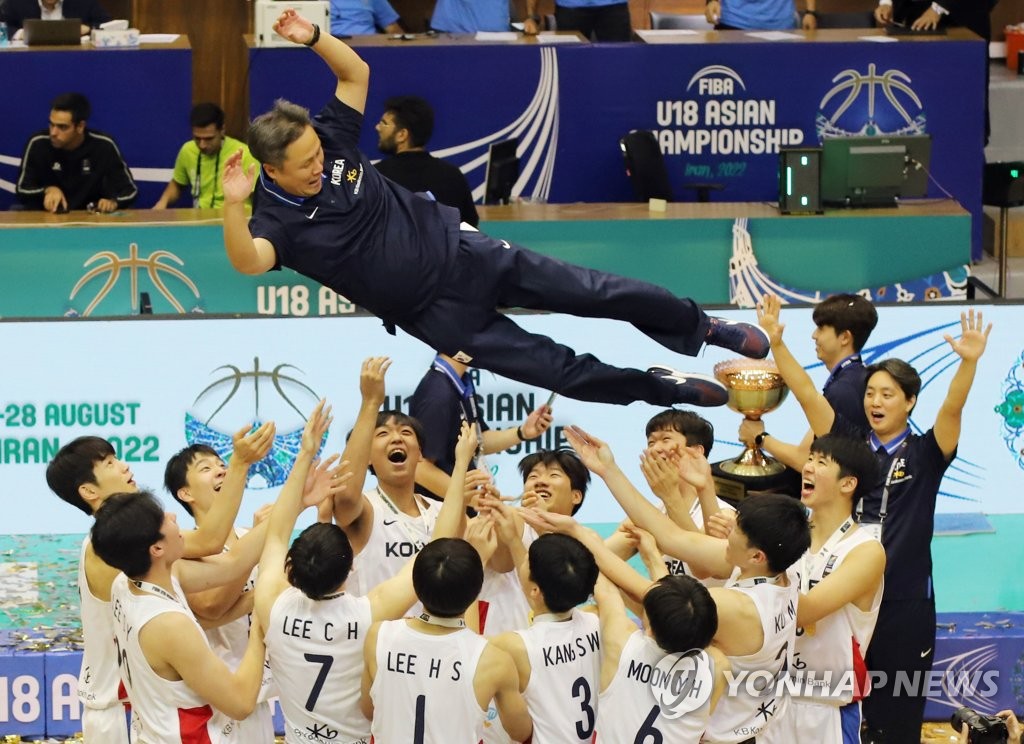 한국 농구, 아시아선수권 우승