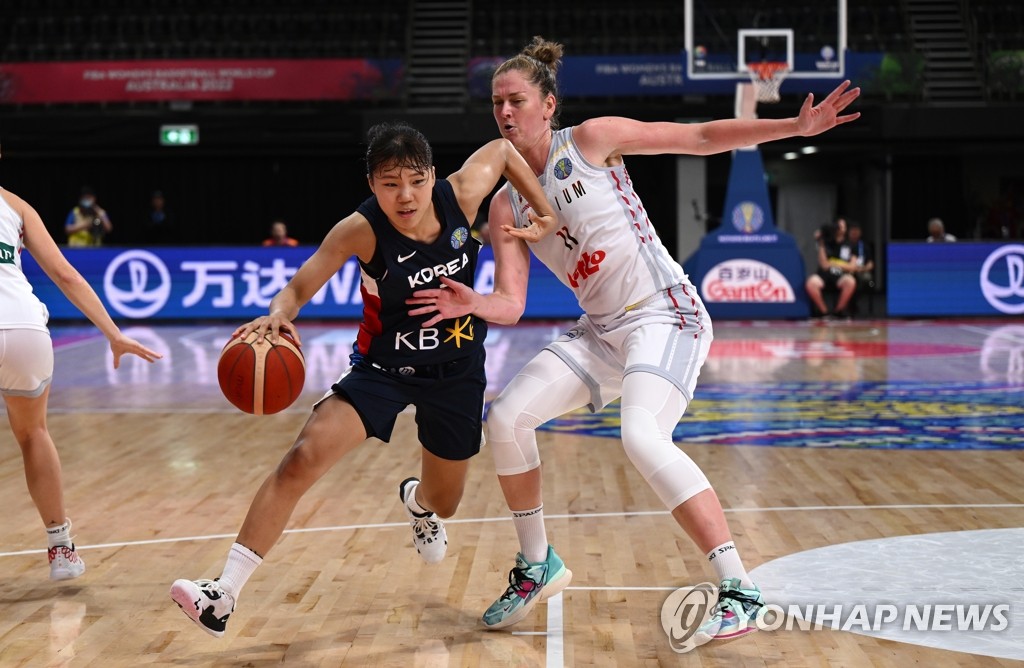 한국, FIBA 월드컵서 벨기에에 패해 2연패