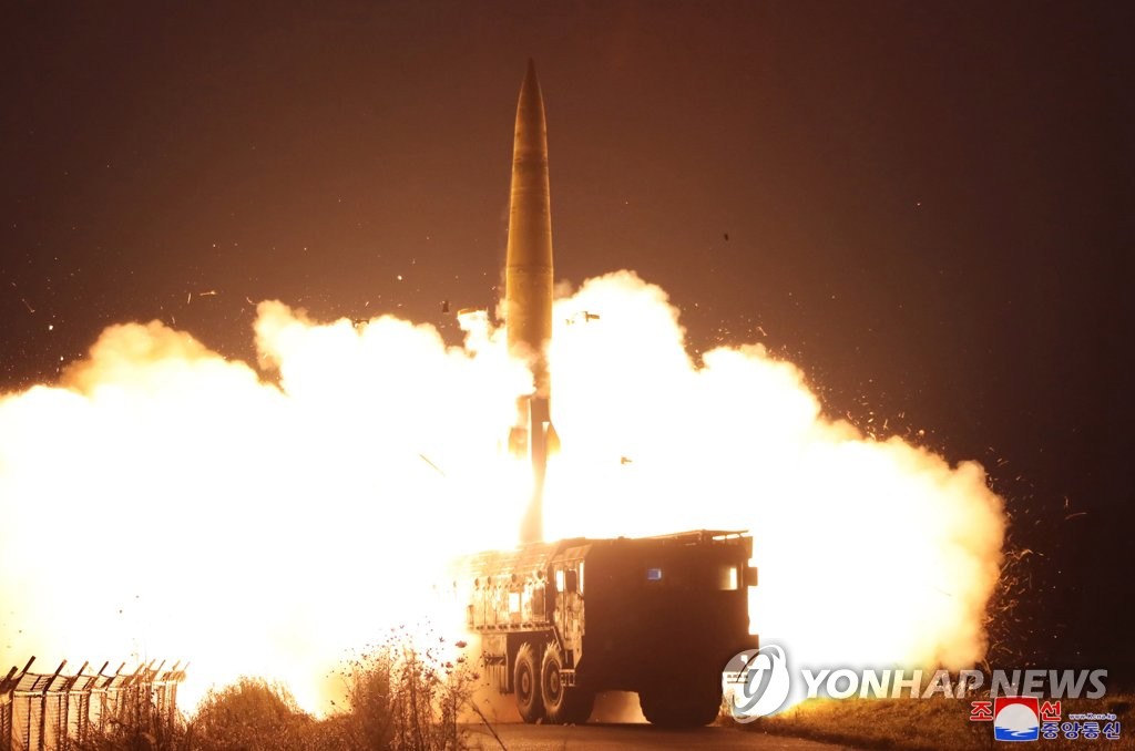 北朝鮮が弾道ミサイル１発発射　軍用機が南側に接近も＝韓国軍