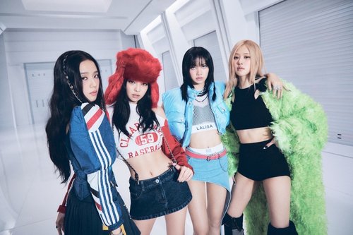 K-pop girl group BLACKPINK is seen in this photo provided by YG Entertainment. (PHOTO NOT FOR SALE) (Yonhap) 