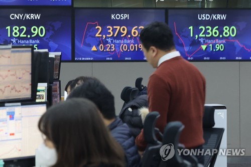 (LEAD) Seoul shares fall for 2nd day amid earnings woes