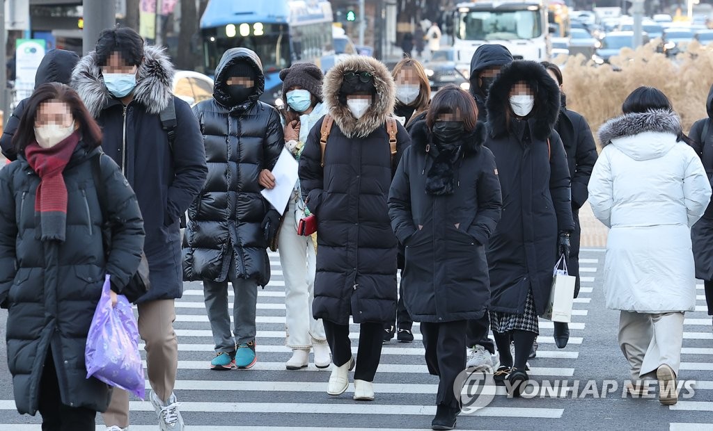 꽁꽁 싸매고
