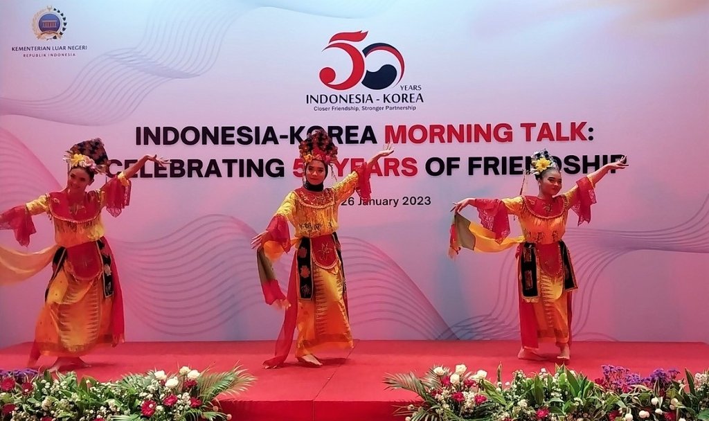 한국 인도네시아 수교 50주년 기념 '모닝톡' 행사