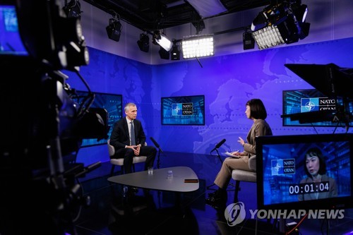 Stoltenberg's interview with Yonhap