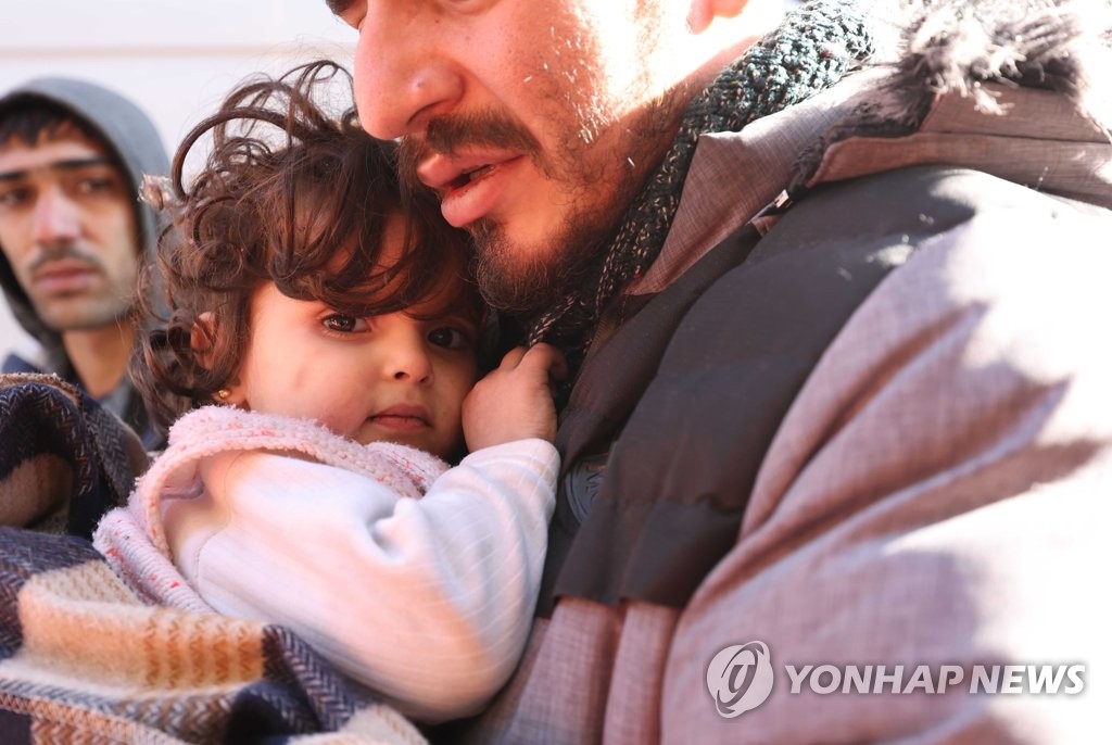 한국긴급구호대가 구한 어린이 생존자